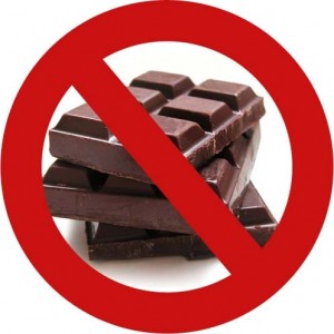Image result for no chocolate